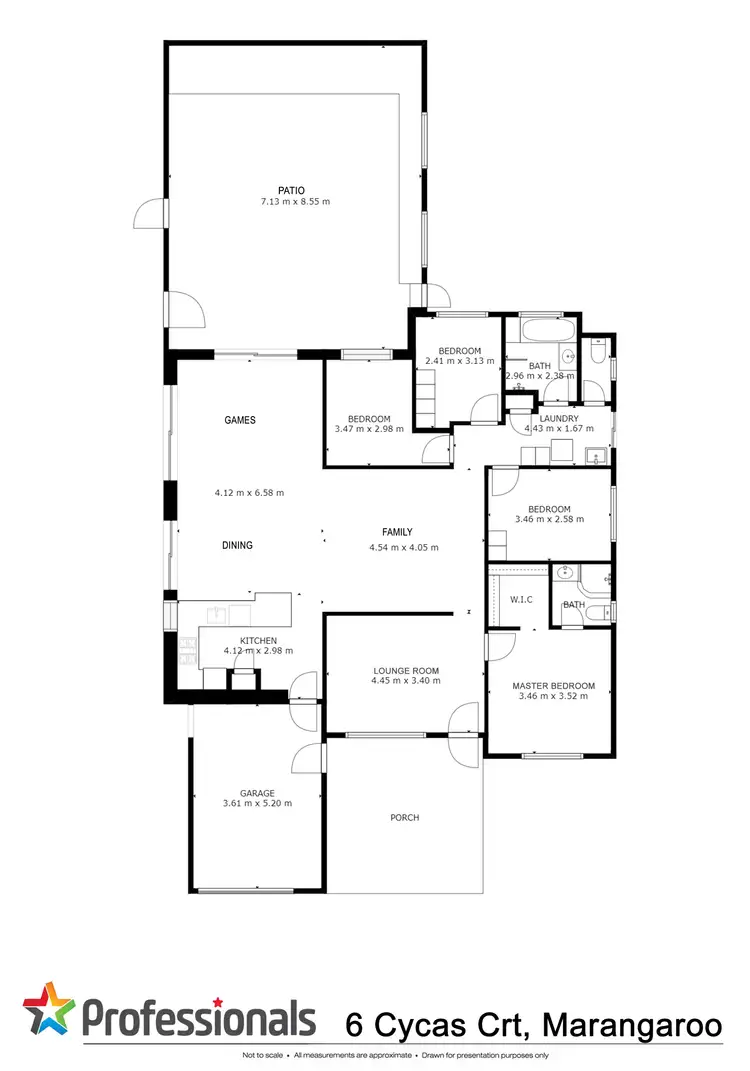 Floorplan of Homely house listing, 6 Cycas Court, Marangaroo WA 6064