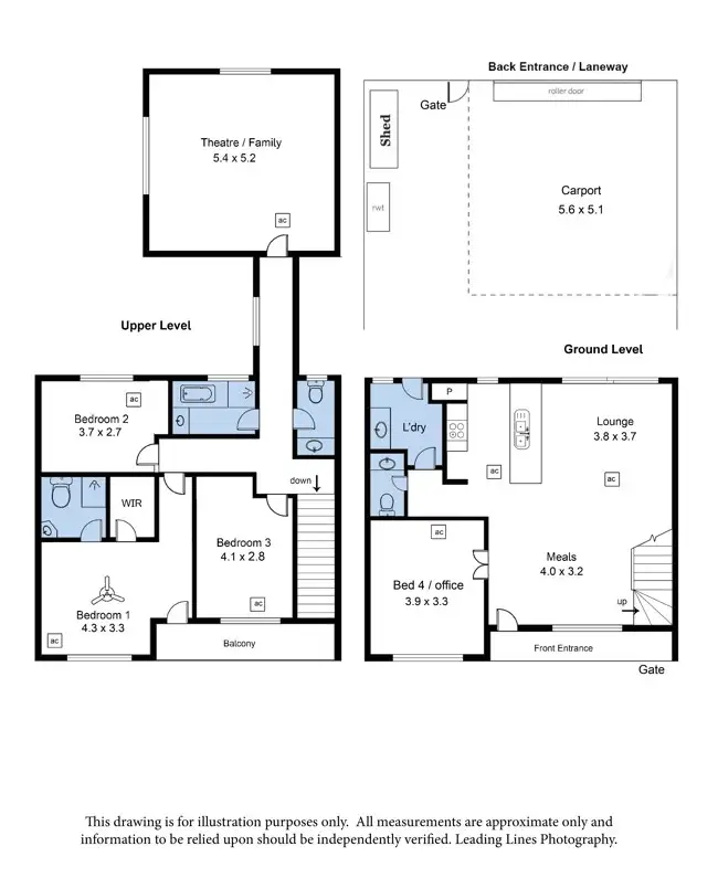 Floorplan of Homely townhouse listing, 5/2 Countryman Court, Kidman Park SA 5025