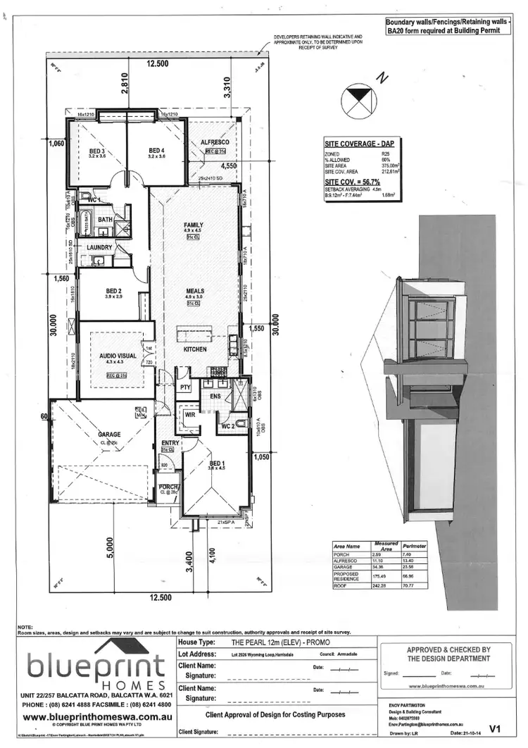 Floorplan of Homely house listing, 10 Wyoming Loop, Harrisdale WA 6112