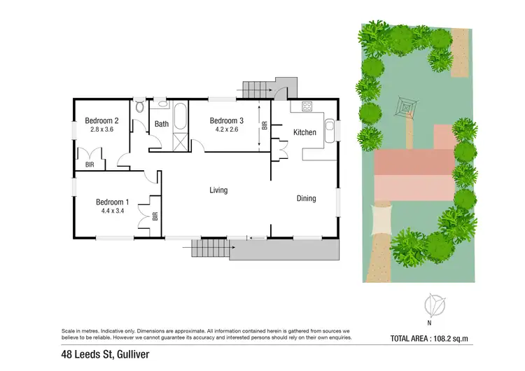 Floorplan of Homely house listing, 48 Leeds Street, Gulliver QLD 4812