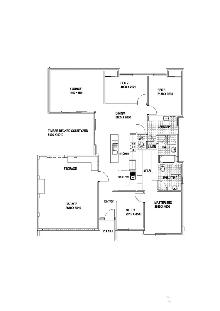 Floorplan of Homely house listing, 18 Canunda Approach, Wandi WA 6167