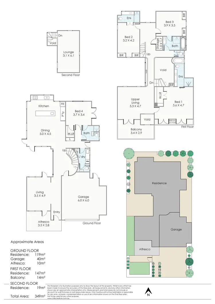 Floorplan of Homely house listing, 8a Saunders Street, Como WA 6152