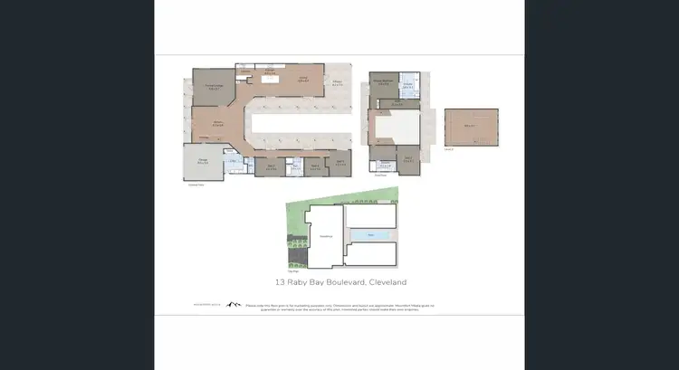 Floorplan of Homely house listing, 13 Raby Bay Boulevard, Cleveland QLD 4163