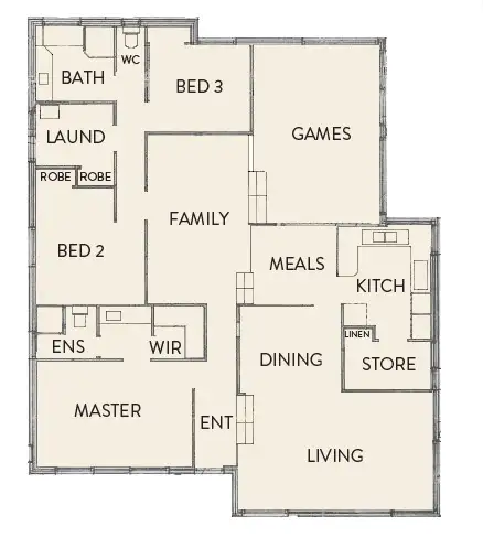 Floorplan of Homely house listing, 24 Verona Crescent, Falcon WA 6210