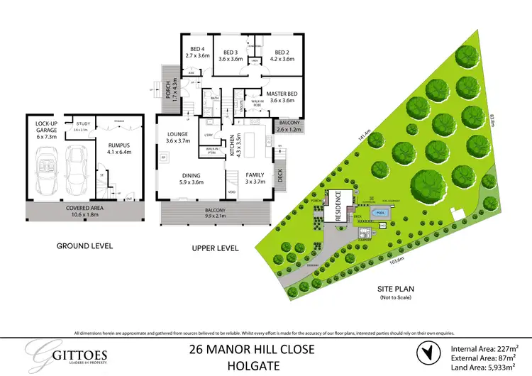 Floorplan of Homely rural property listing, 26 Manor Hill Close, Holgate NSW 2250