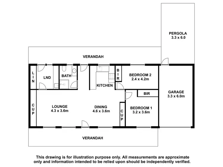 Floorplan of Homely house listing, 22 Duncan Street, Kingston Se SA 5275