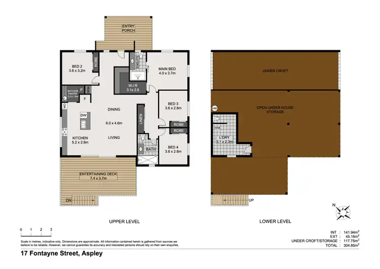 Floorplan of Homely house listing, 17 Fontayne Street, Aspley QLD 4034