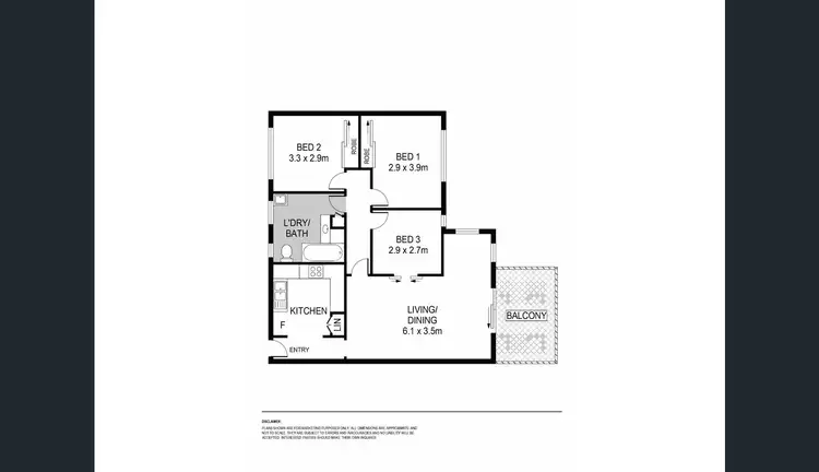 Floorplan of Homely apartment listing, 27/22 Benedick Road, Coolbellup WA 6163