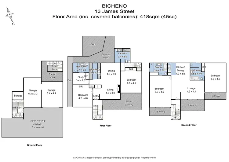 Floorplan of Homely house listing, 13 James Street, Bicheno TAS 7215