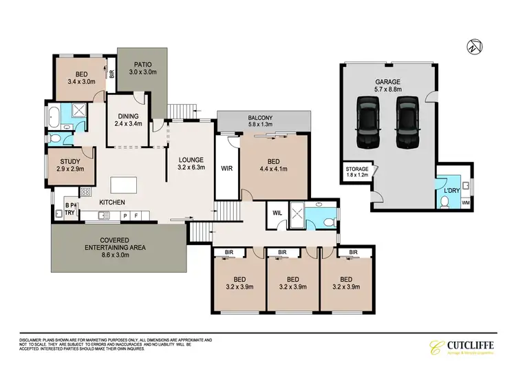 Floorplan of Homely house listing, 5 Moth Close, Cranebrook NSW 2749