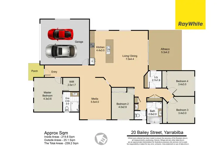 Floorplan of Homely house listing, 20 Bailey Street, Yarrabilba QLD 4207