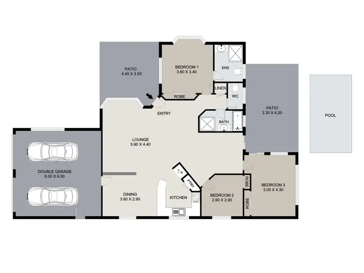 Floorplan of Homely house listing, 91 Clarendon Circuit, Forest Lake QLD 4078