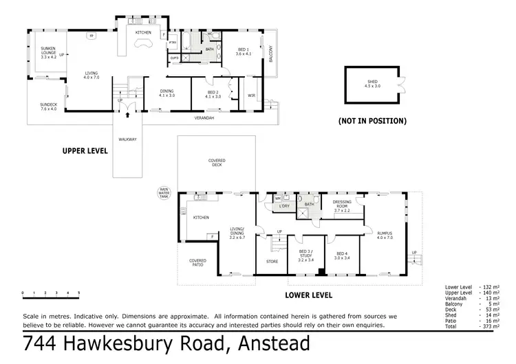 Floorplan of Homely house listing, 744 Hawkesbury Road, Anstead QLD 4070