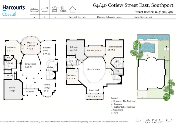 Floorplan of Homely house listing, 64/40 Cotlew Street East, Southport QLD 4215