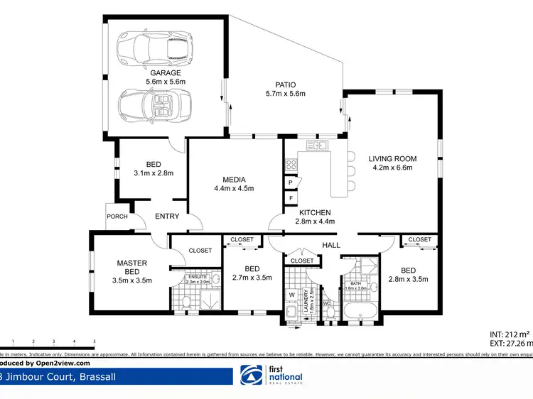 Floorplan of Homely house listing, 8 Jimbour Court, Brassall QLD 4305