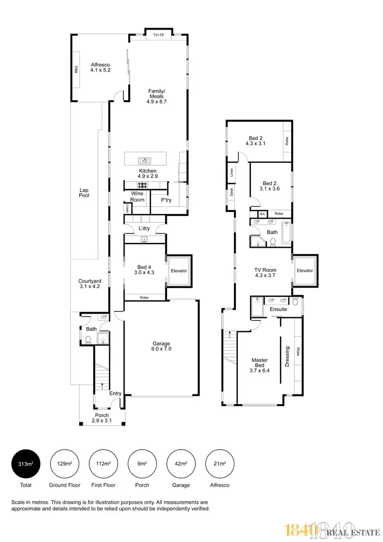 Floorplan of Homely house listing, 10 Phillips Street, Henley Beach South SA 5022