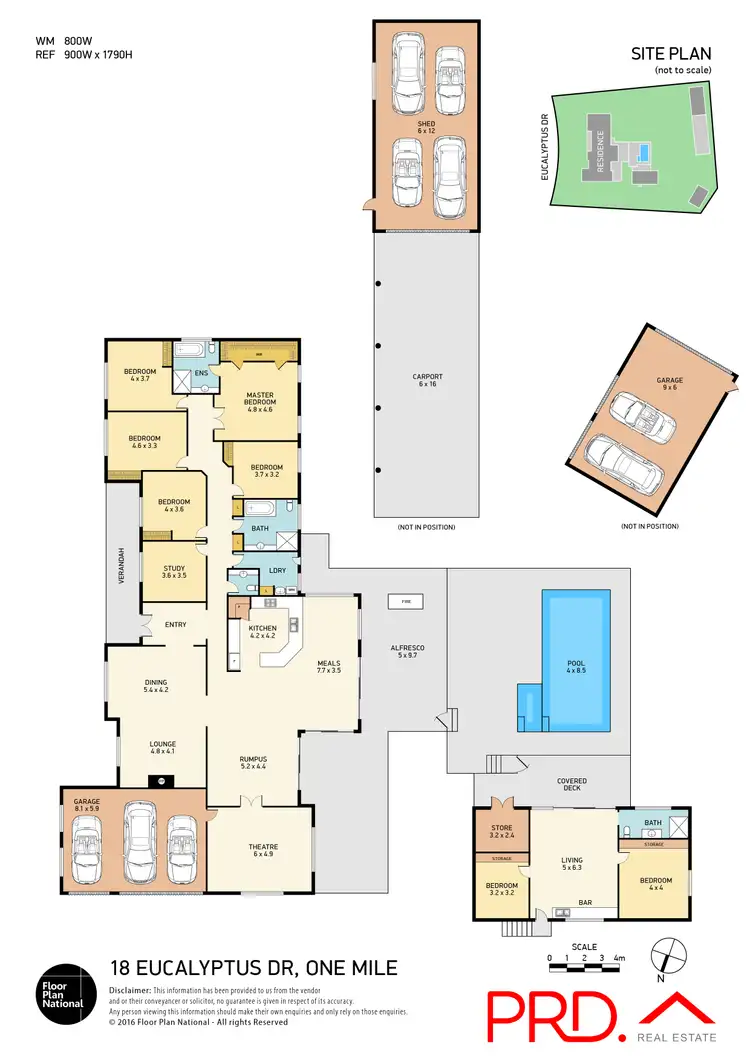Floorplan of Homely house listing, 18 Eucalyptus Drive, One Mile NSW 2316