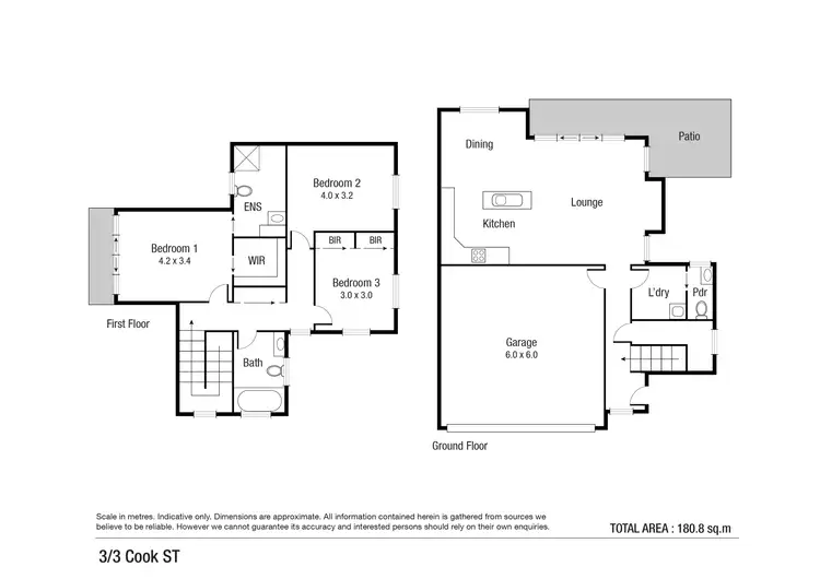 Floorplan of Homely villa listing, 3/3 Cook Street, North Ward QLD 4810