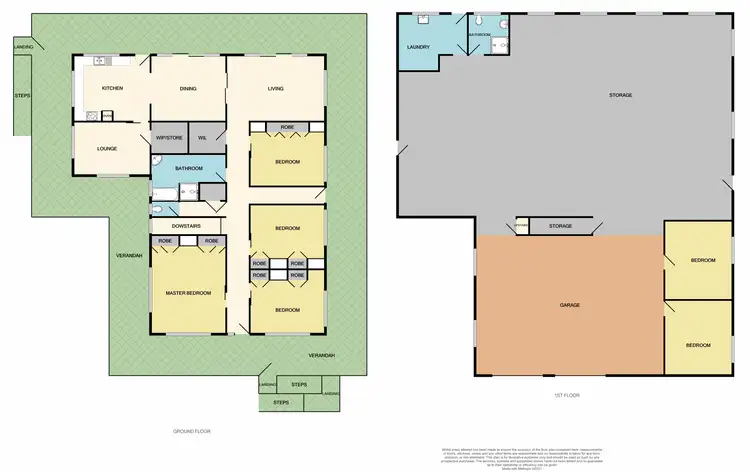 Floorplan of Homely house listing, 332 & 336 Aberglasslyn Road, Aberglasslyn NSW 2320
