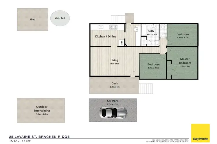 Floorplan of Homely house listing, 25 Lavaine Street, Bracken Ridge QLD 4017