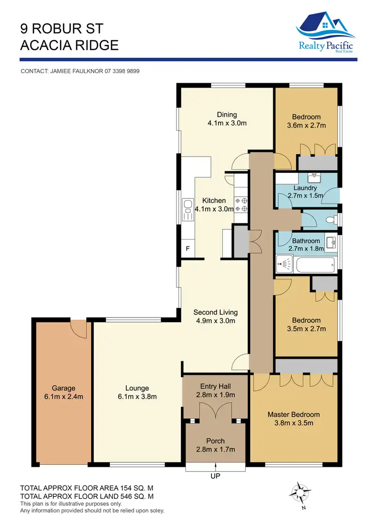 Floorplan of Homely house listing, 9 Robur Street, Acacia Ridge QLD 4110