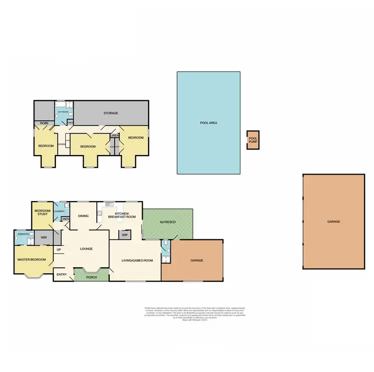 Floorplan of Homely house listing, 460 Miller Road, Wakefield NSW 2278