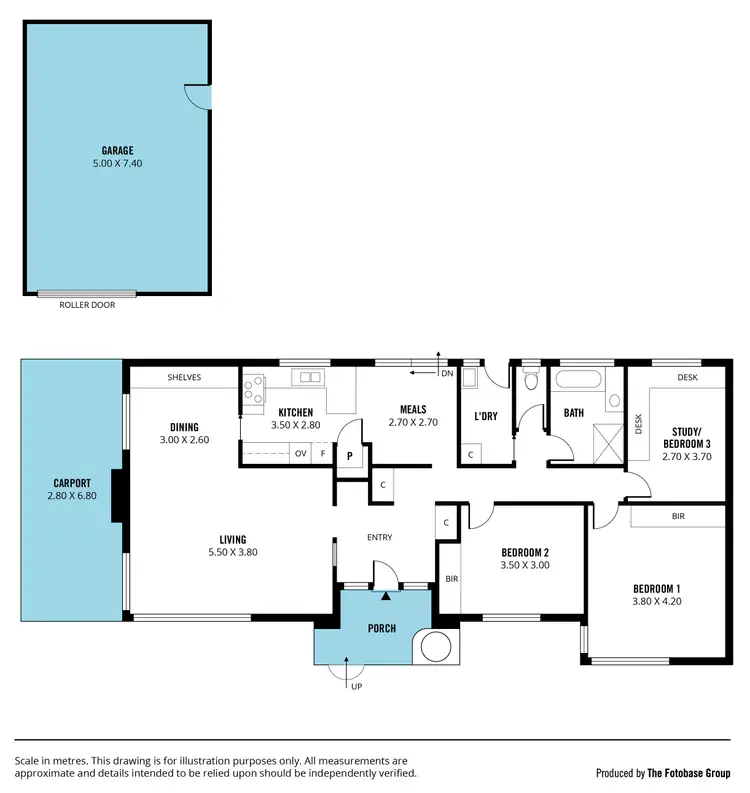 Floorplan of Homely house listing, 49 Young Street, Reynella SA 5161