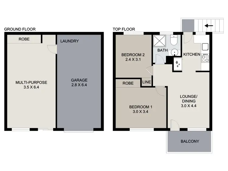 Floorplan of Homely unit listing, 4/19 Cronin Street, Annerley QLD 4103