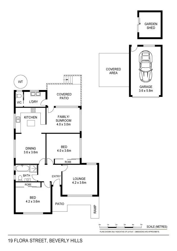 Floorplan of Homely house listing, 19 Flora Street, Beverly Hills NSW 2209