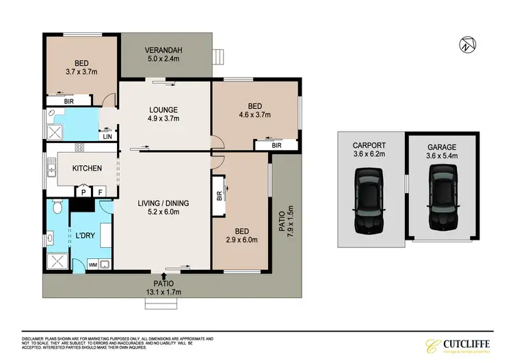 Floorplan of Homely rural property listing, 6 Ashford Road, Vineyard NSW 2765