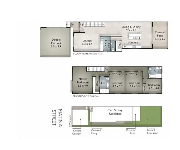 Floorplan of Homely house listing, 2/15 Matina Street, Biggera Waters QLD 4216