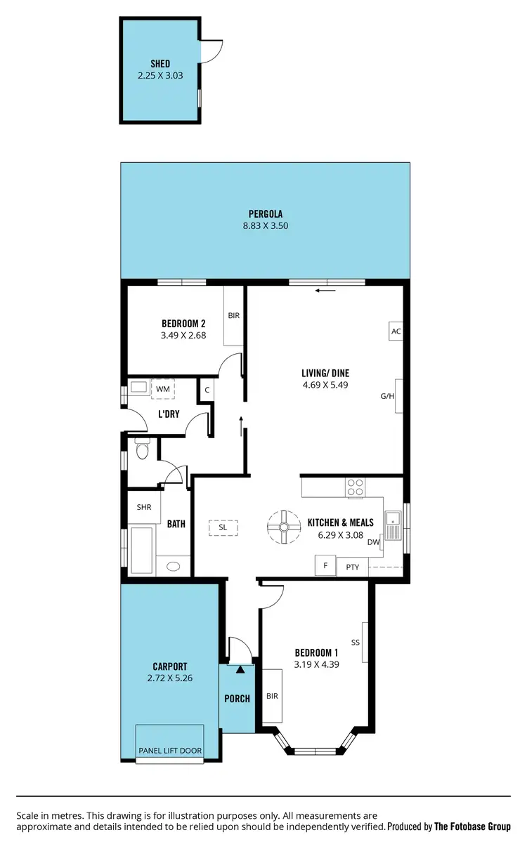 Floorplan of Homely house listing, 11 Nautilus Square, Seaford Rise SA 5169