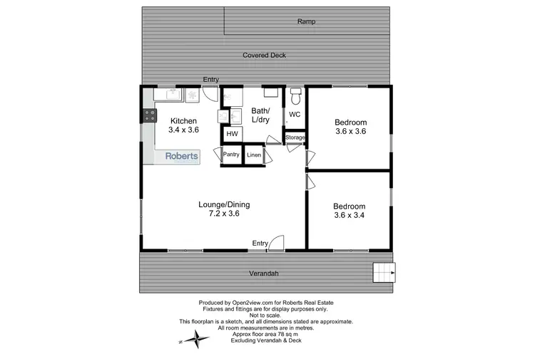 Floorplan of Homely house listing, 45 Meredith Street, Strahan TAS 7468