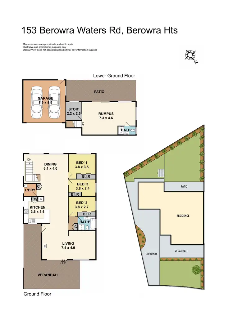 Floorplan of Homely house listing, 153 Berowra Waters Road, Berowra Heights NSW 2082