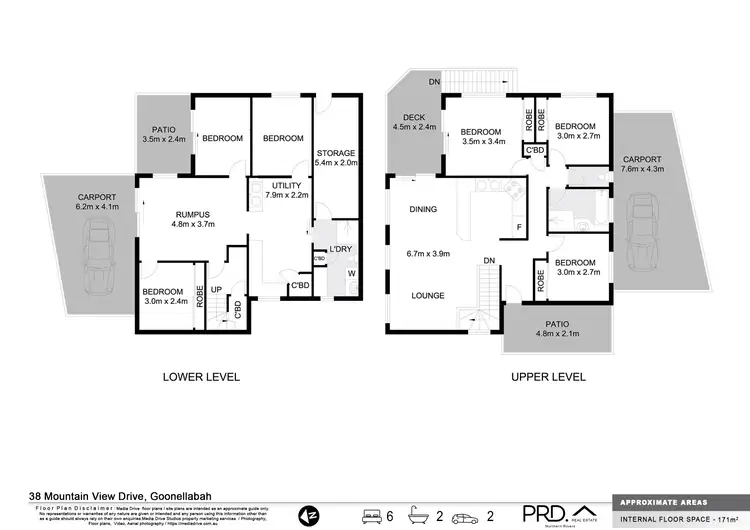 Floorplan of Homely house listing, 38 Mountain View Drive, Goonellabah NSW 2480