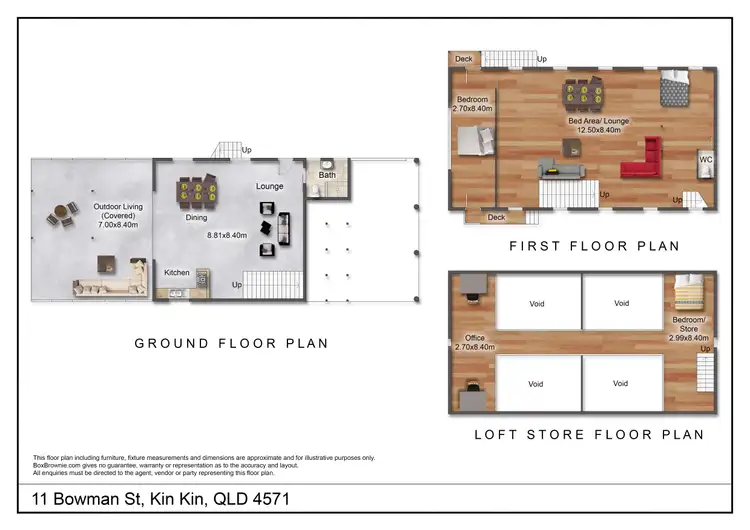 Floorplan of Homely house listing, 11 Bowman Street, Kin Kin QLD 4571