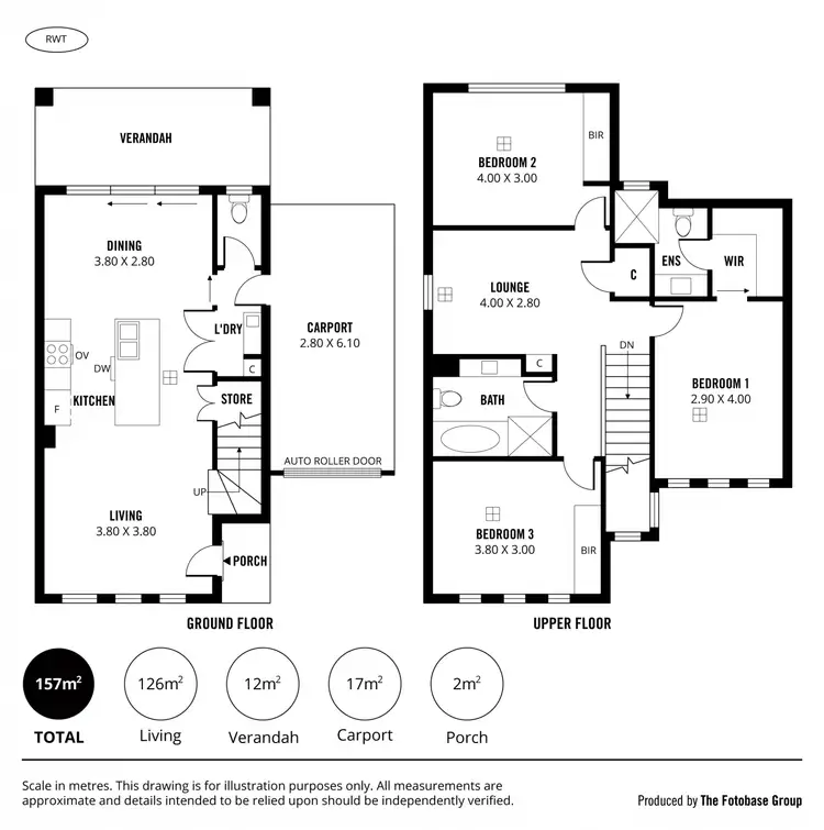 Floorplan of Homely house listing, 2 & 4 of 15 Beatty Avenue, Christies Beach SA 5165