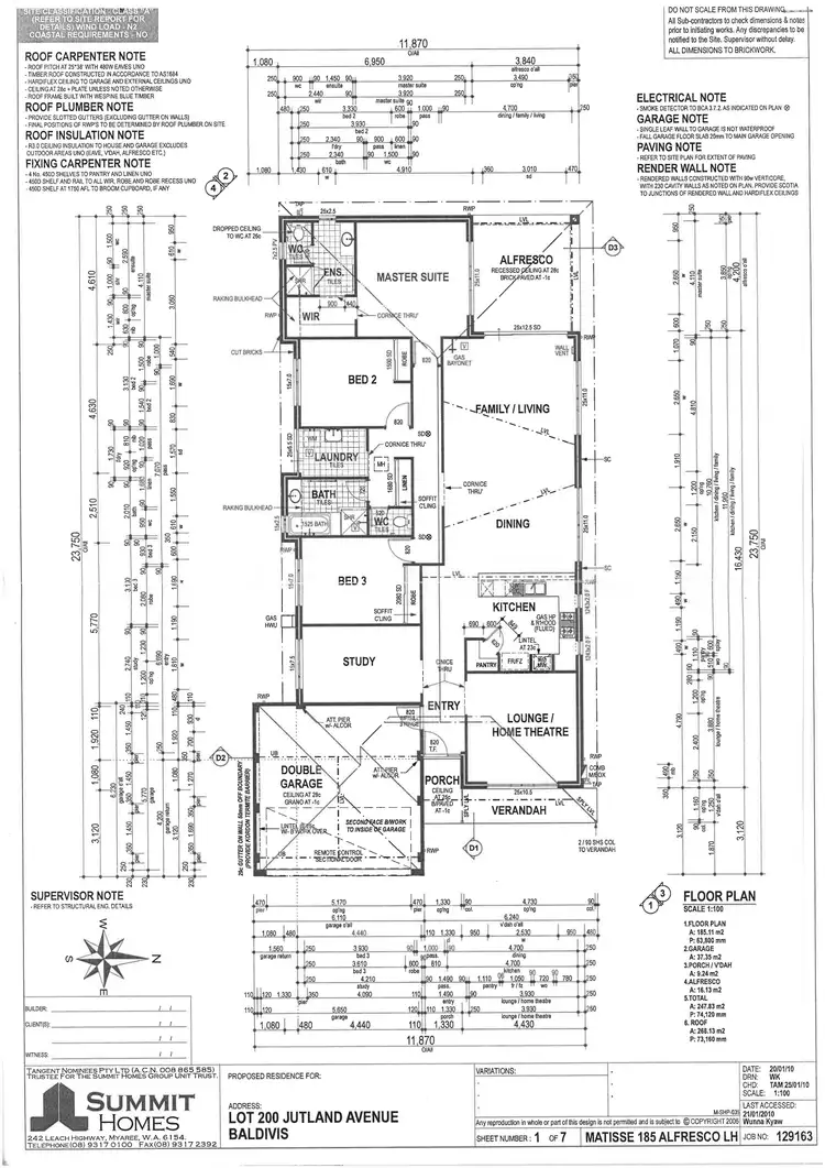 Floorplan of Homely house listing, 21 Jutland Avenue, Baldivis WA 6171