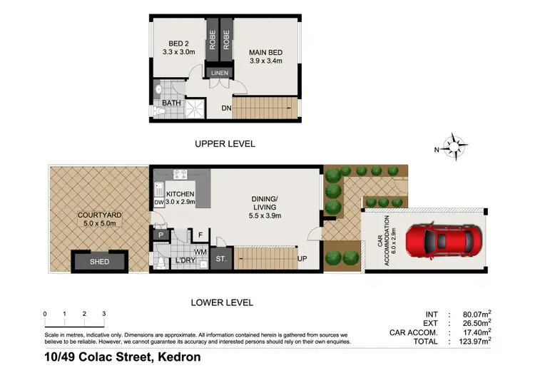 Floorplan of Homely house listing, 10/49 Colac Street, Kedron QLD 4031