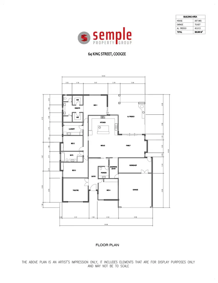 Floorplan of Homely house listing, 64 King Street, Coogee WA 6166