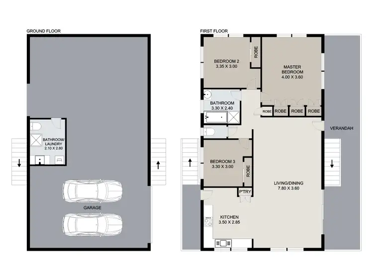 Floorplan of Homely house listing, 9 Lotus Street, Sun Valley QLD 4680