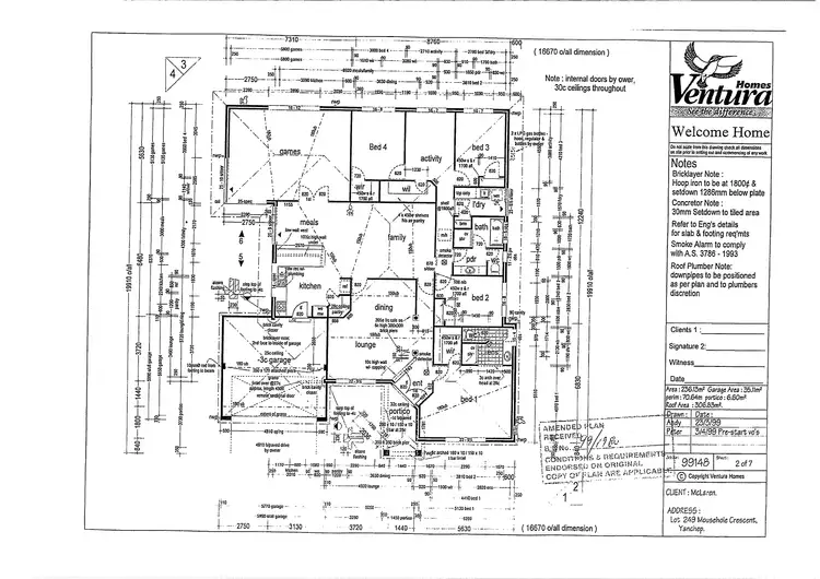 Floorplan of Homely house listing, 22 Mousehole Crescent, Yanchep WA 6035