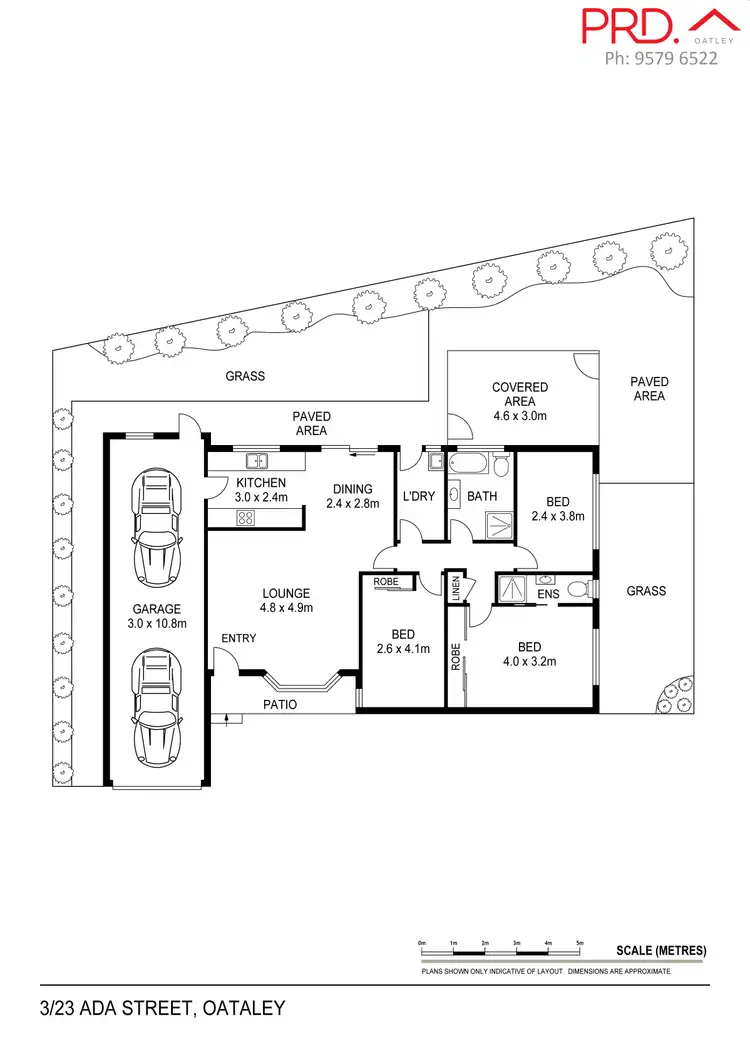 Floorplan of Homely villa listing, 3/23 Ada Street, Oatley NSW 2223