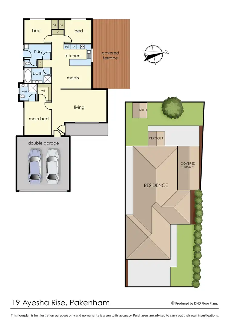 Floorplan of Homely house listing, 19 Ayesha Rise, Pakenham VIC 3810