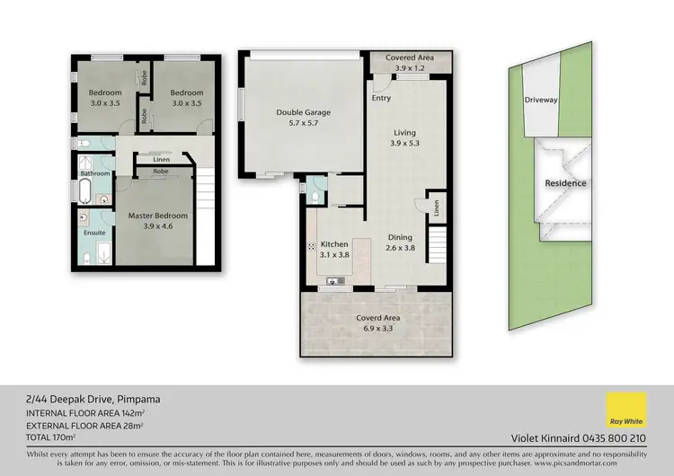 Floorplan of Homely house listing, 2/44 Deepak Drive, Pimpama QLD 4209