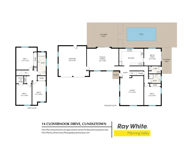 Floorplan of Homely rural property listing, 14 Clovernook Drive, Cundletown NSW 2430