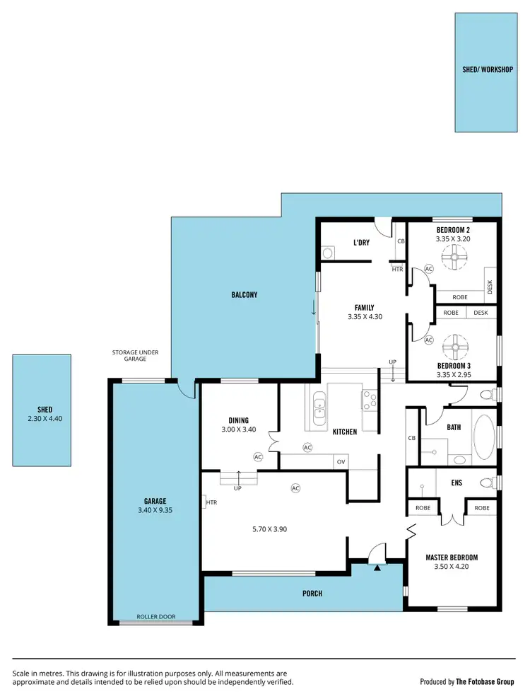 Floorplan of Homely house listing, 7 Opie Street, Aberfoyle Park SA 5159