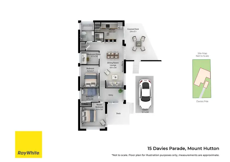Floorplan of Homely house listing, 15 Davies Parade, Mount Hutton NSW 2290