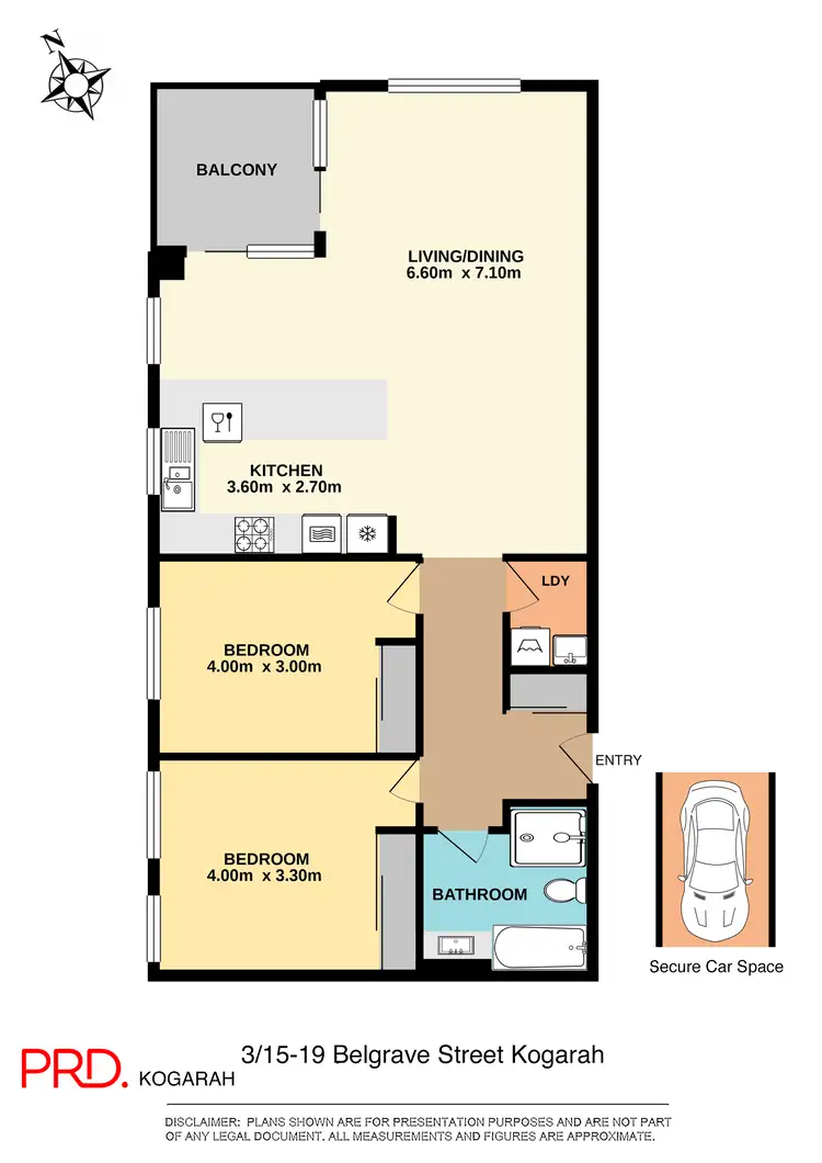 Floorplan of Homely apartment listing, 3/15 Belgrave Street, Kogarah NSW 2217