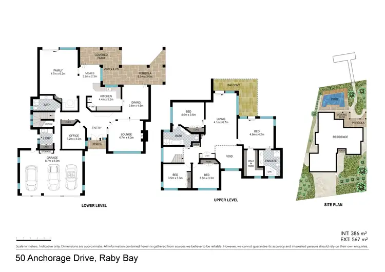Floorplan of Homely house listing, 50 Anchorage Drive, Raby Bay QLD 4163